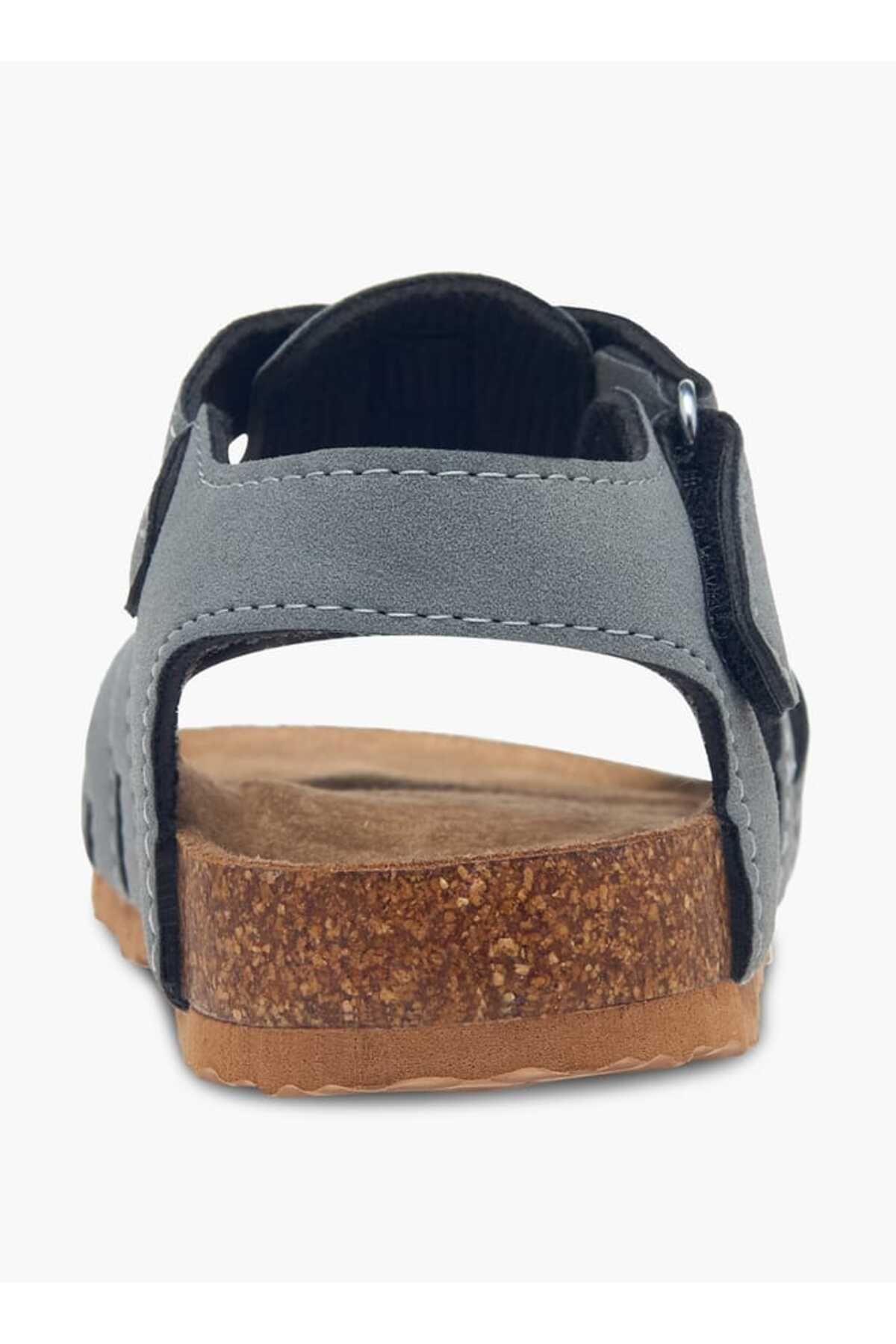 LBL by Shoexpress-Strappy Sandals with Hook and Loop Closure 4