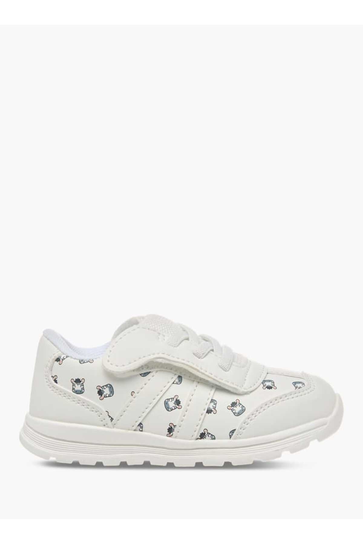 Barefeet-Barefeet All-Over Animal Print Sneakers with Hook and Loop Closure 3