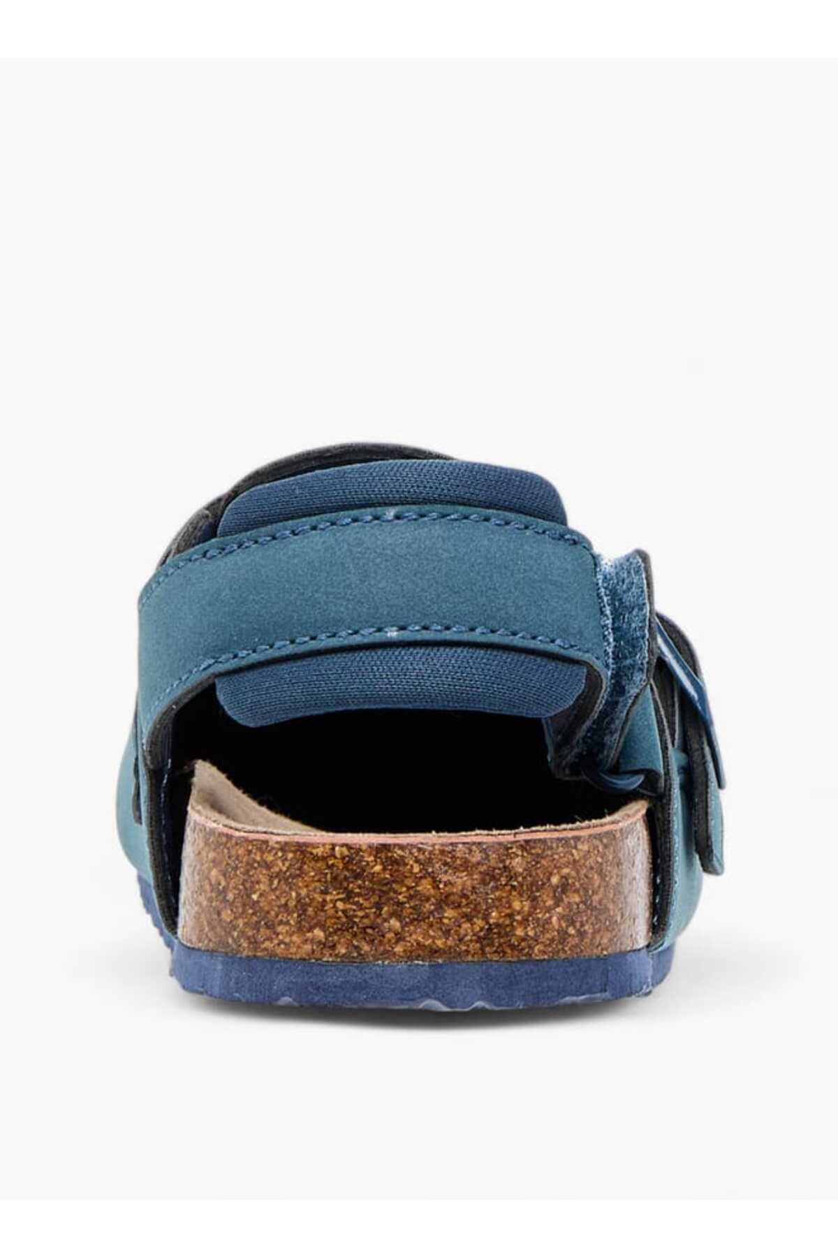 Mister Duchini-Boys' Solid Closed Toe Sandals with Hook and Loop Closure 4