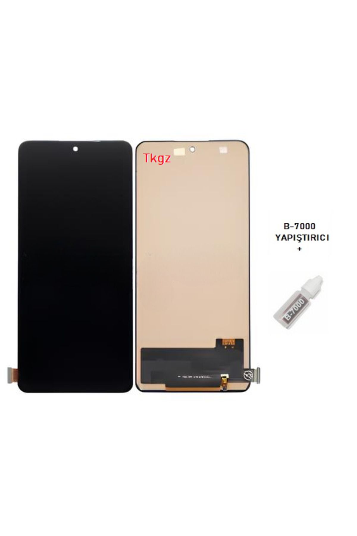 tkgz - Xiaomi Poco X4 Pro Uyumlu Lcd Ekran Dokunmatik B-7000