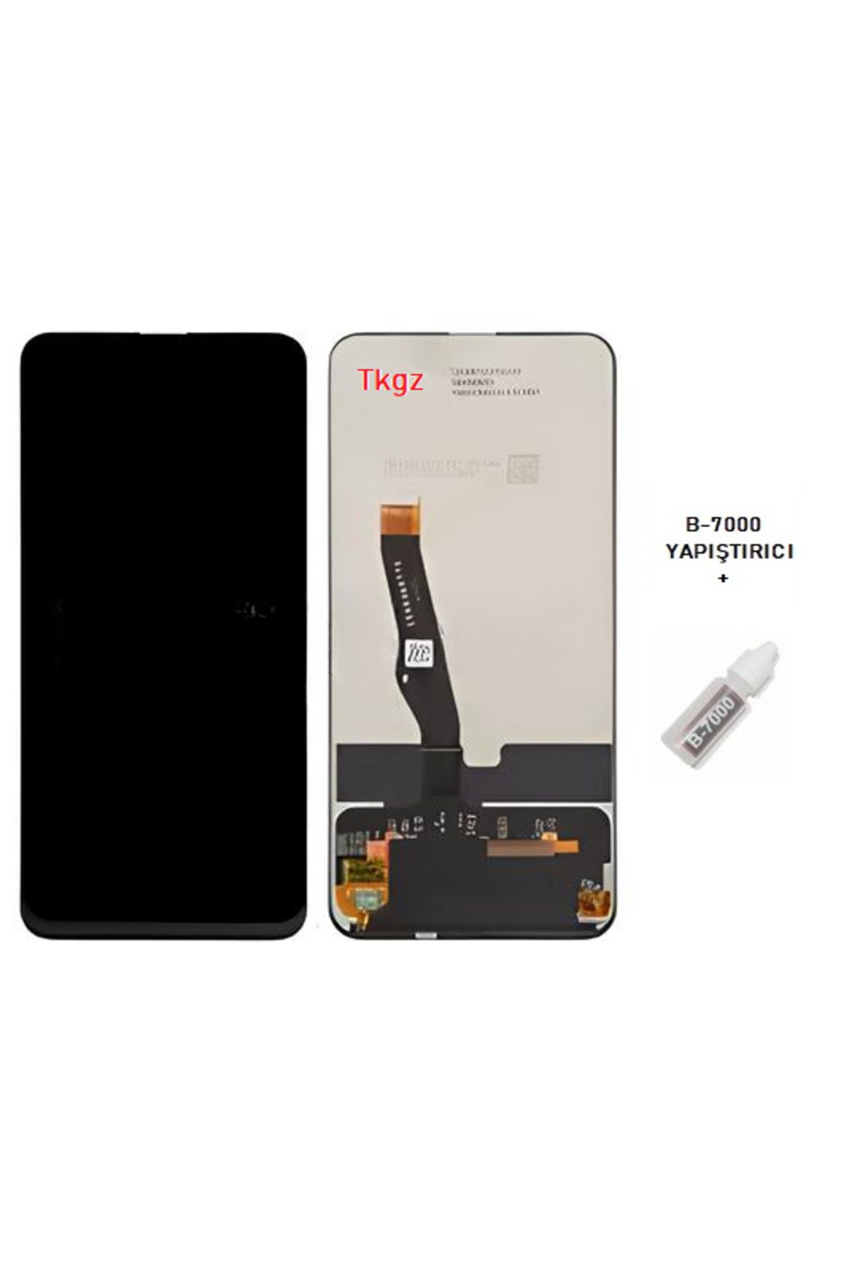 tkgz Huawei P Smart Z Uyumlu Lcd Ekran Dokunmatik SERVİS Orijinali + B-7000