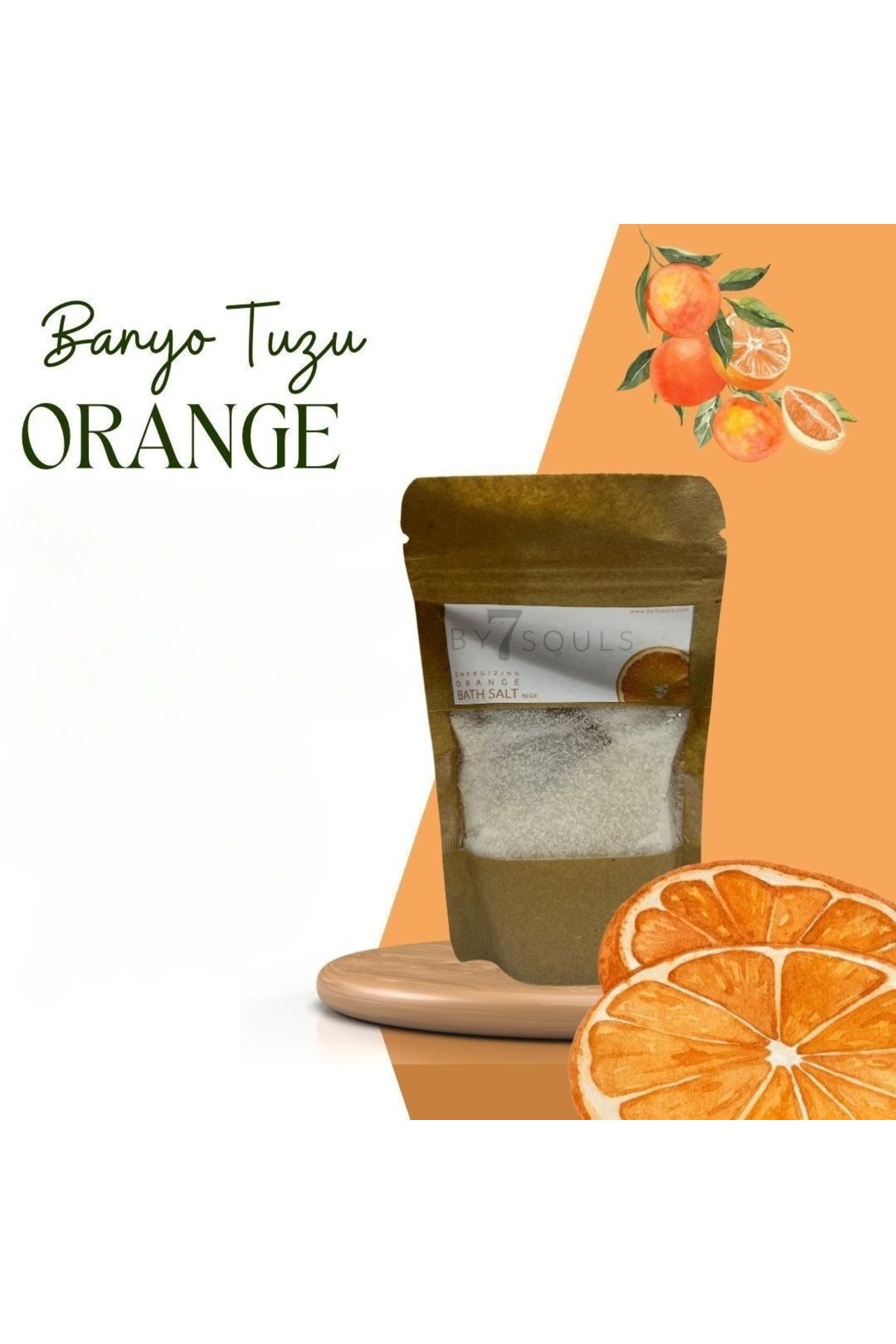 BY7SOULS BANYO TUZU VÜCUT PEELİNG ORANGE