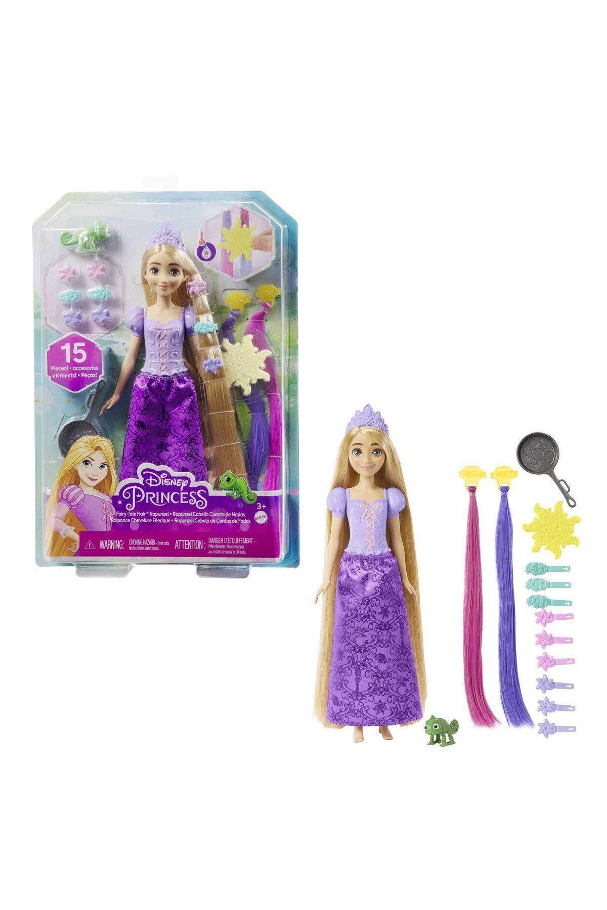 Epilons HLW18 Disney Prenses Renk Değiştiren Sihirli Saçlı Rapunzel