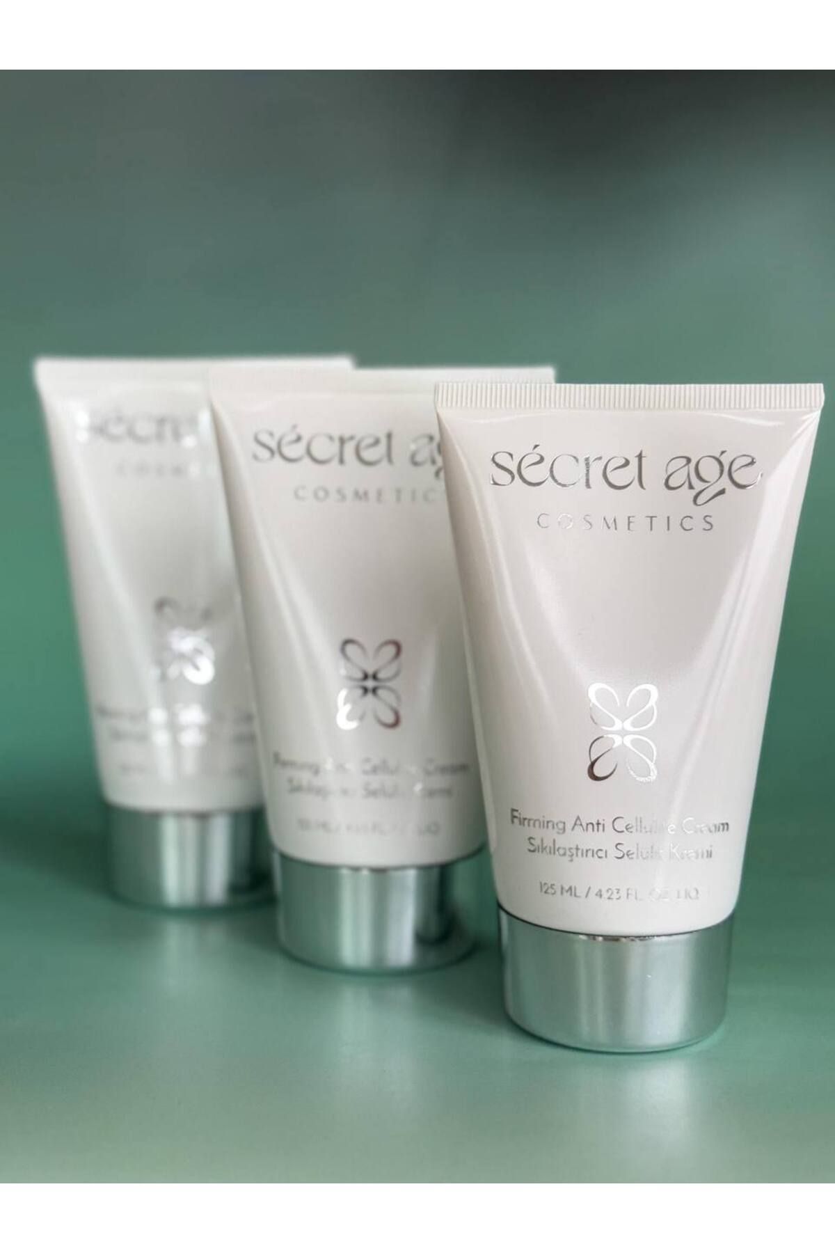 Secret Age Cosmetics Sıkılaştırıcı Selülit Kremi 3'lü Set