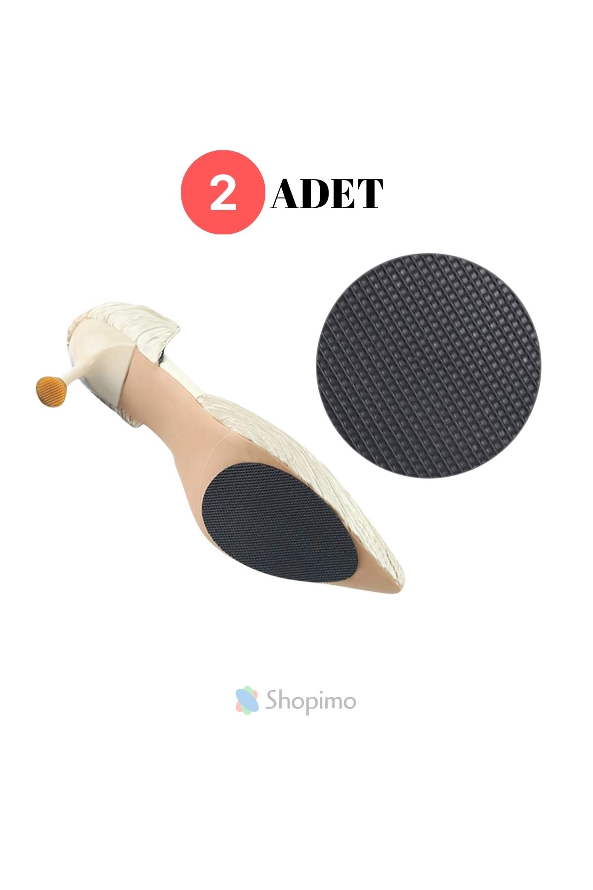 Shopimo Topuklu Ayakkabı Altına Yapışan Kaydırmaz Ped