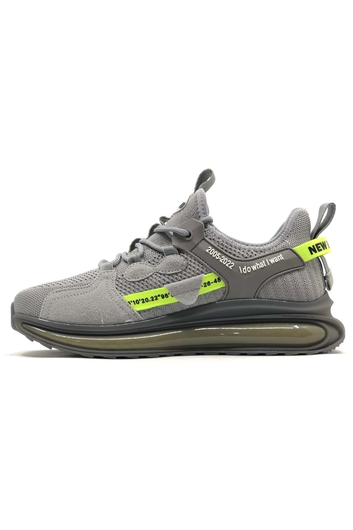 GAMELU AirBoss Unisex Spor Ayakkabı GRİ görsel 3