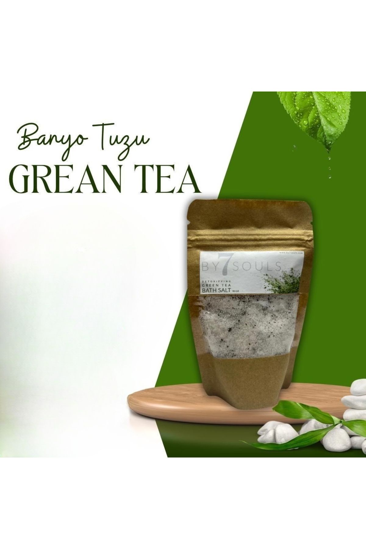 BY7SOULS BANYO TUZU VÜCUT PEELİNG GREN TEA