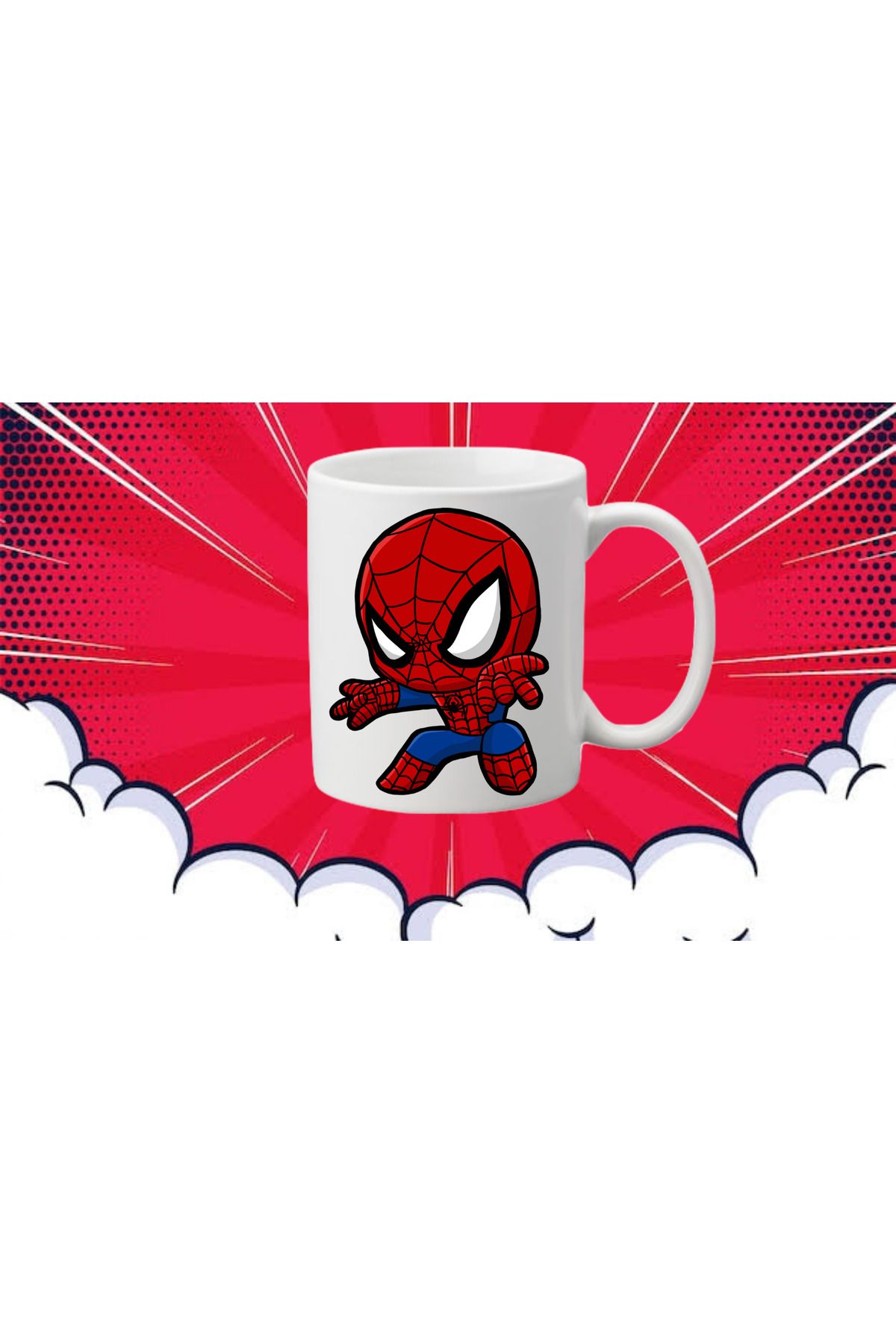 Home Spiderman Tasarımlı Kupa Bardak