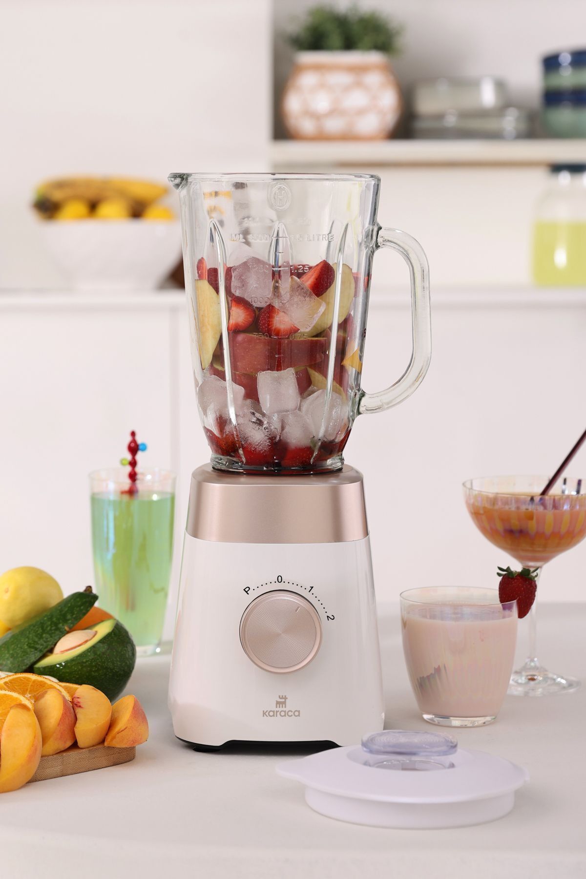 Karaca-1000w Smoothie Blender - Ice Crusher, 1.5 Lt, Glass Jug Bowl, Pulse Feature 4