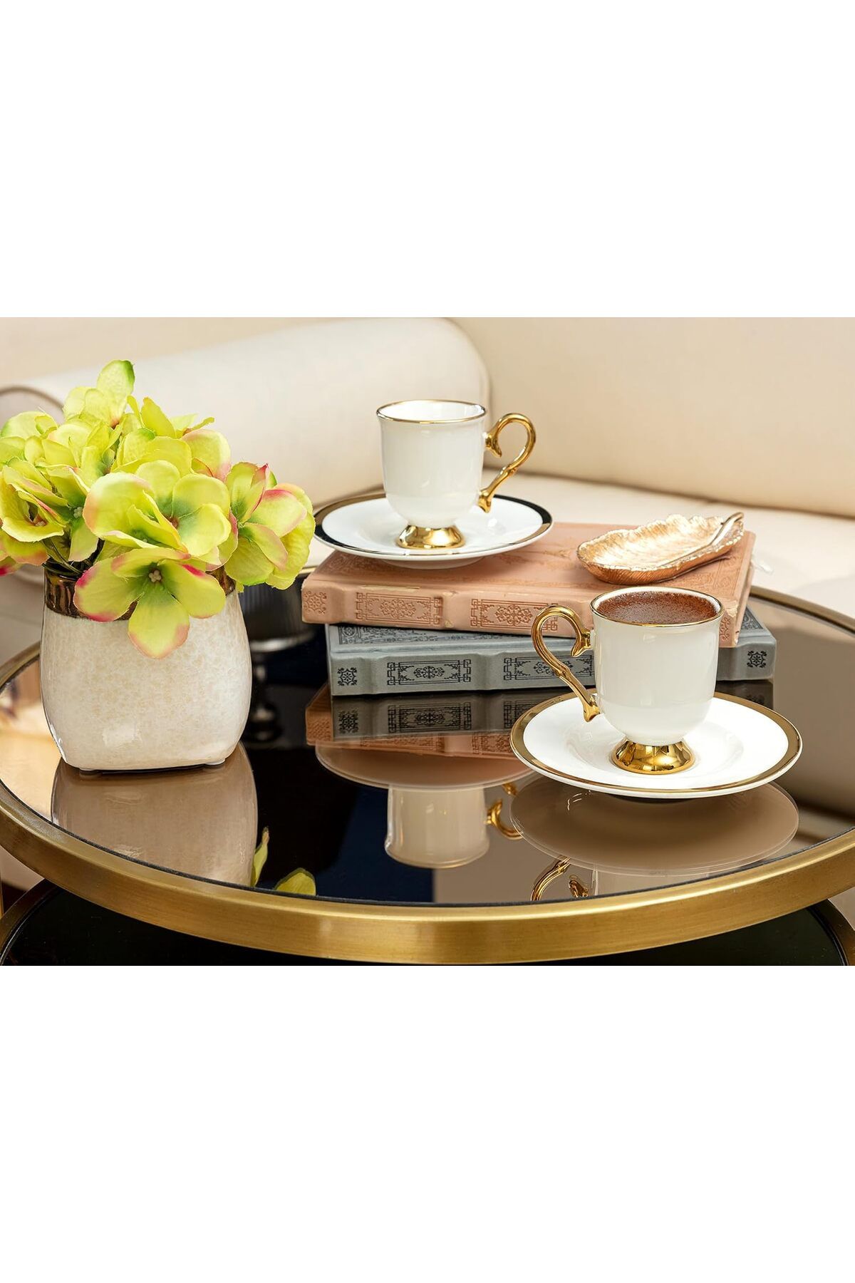 STOREMAX nffashopm Coco Yolande Racine 2-li Kahve Fincan Seti storestarx 1051353