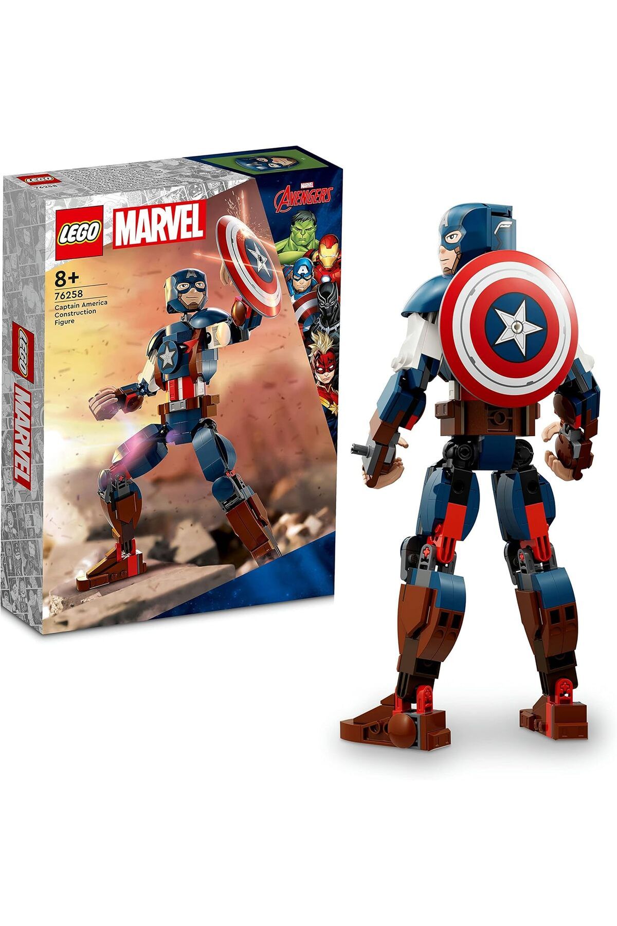 STOREMAX mhmtshp 76258 Marvel Kaptan Amerika Yapım Figürü trndybuy 1053513