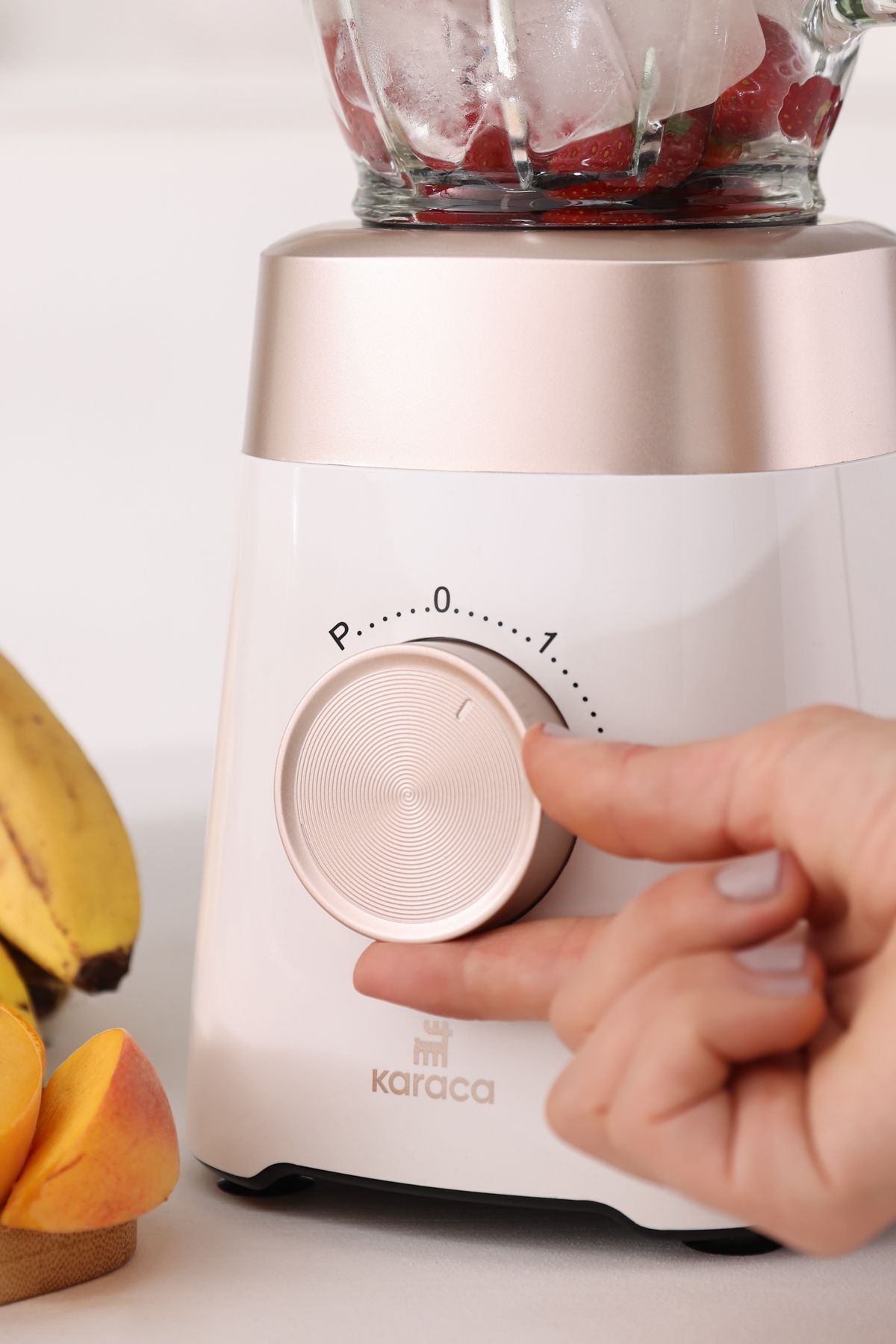 Karaca-1000w Smoothie Blender - Ice Crusher, 1.5 Lt, Glass Jug Bowl, Pulse Feature 6