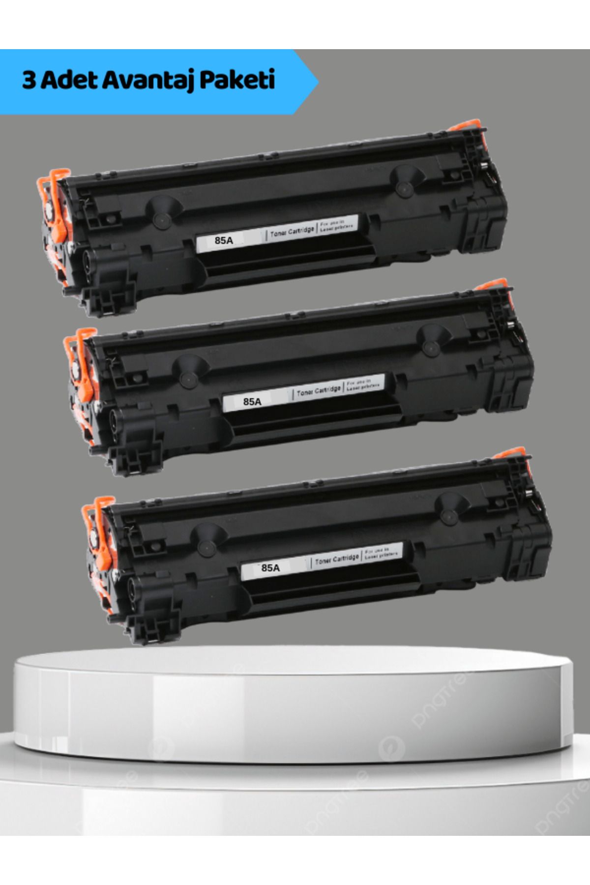 UCUZTEKNO Hp 35a-435a-436a --285a-Cb435a-cb436a-ce285a Muadil Toner 2'li Universal %100 Uyumluluk