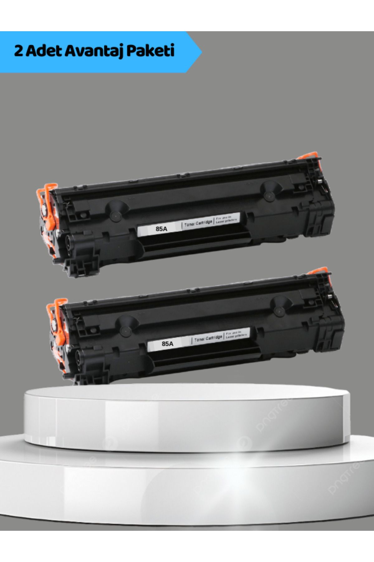 UCUZTEKNO Hp CB435a CE285a Muadil Toner 2'li Universal %100 Uyumluluk