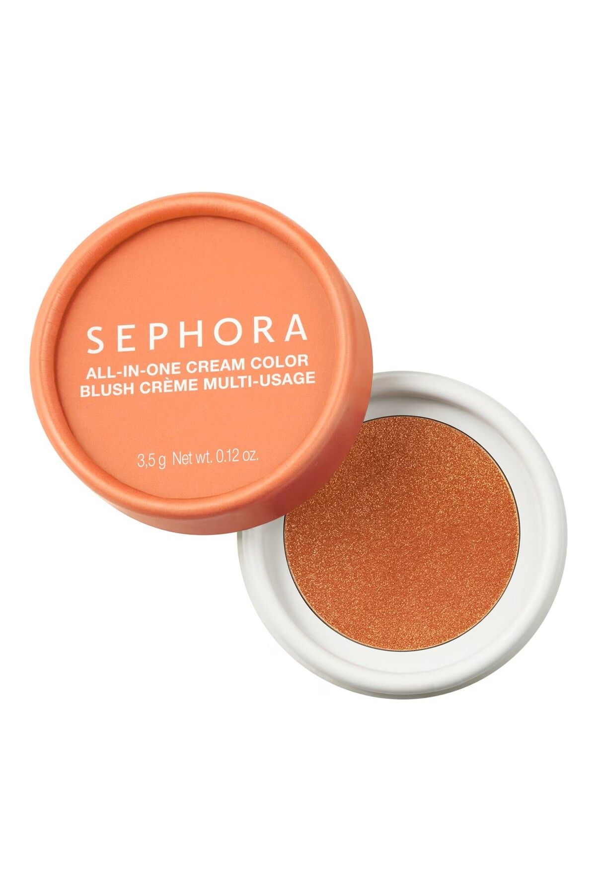 SEPHORA COLLECTION All-In-One Cream Color-Uzun Süre Kalıcı Yoğun Pigmentli Işıltılı&Parlak Bitişli Çok Amaçlı Allık3,5G