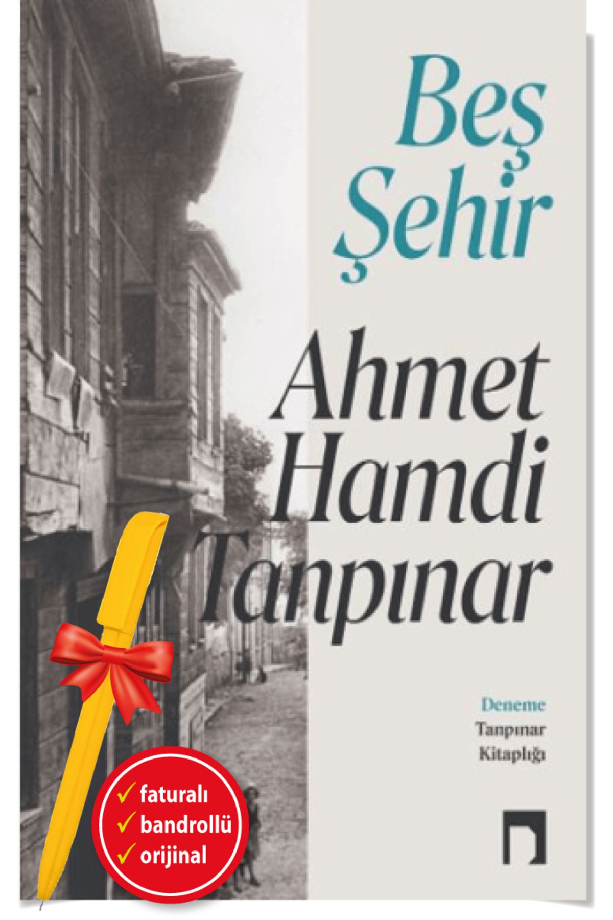 Dergah Yayınları Alfa Kalem+Beş Şehir(Ahmet Hamdi Tanpınar)-YENİ-Türk Edebiyatı-Dergah Kitap