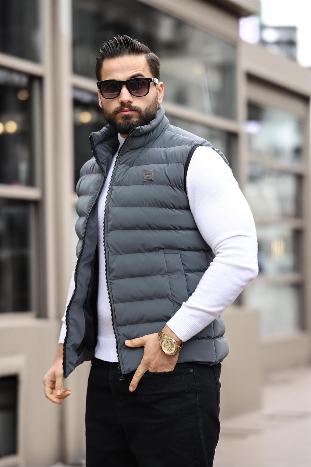 SEASON COAT yeni sezon su geçirmez erkek şişme yelek