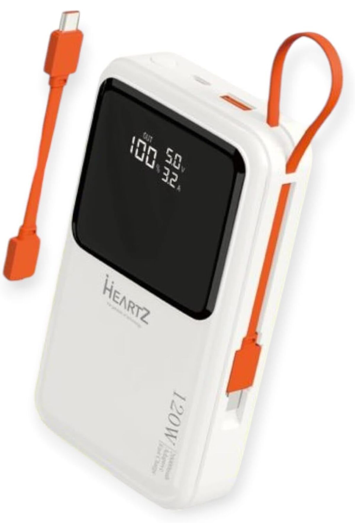 STOREMAX buxystorem H007 20000 MH PD 45W ve USB 120W FAST HIZLI ŞARJ DAHİLİ TYPE C VE LİGHTNİNG KABLOLU