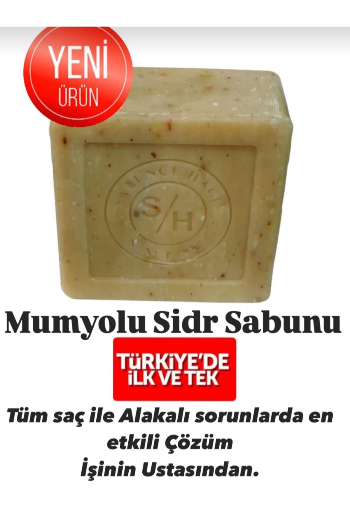 DR NATUREL Mumia Mumiyolu Es-sidre Sidr Sidir Sabunu Doğal Bitkisel Manevi Terapi Miski amberli sidr 120-130 gr