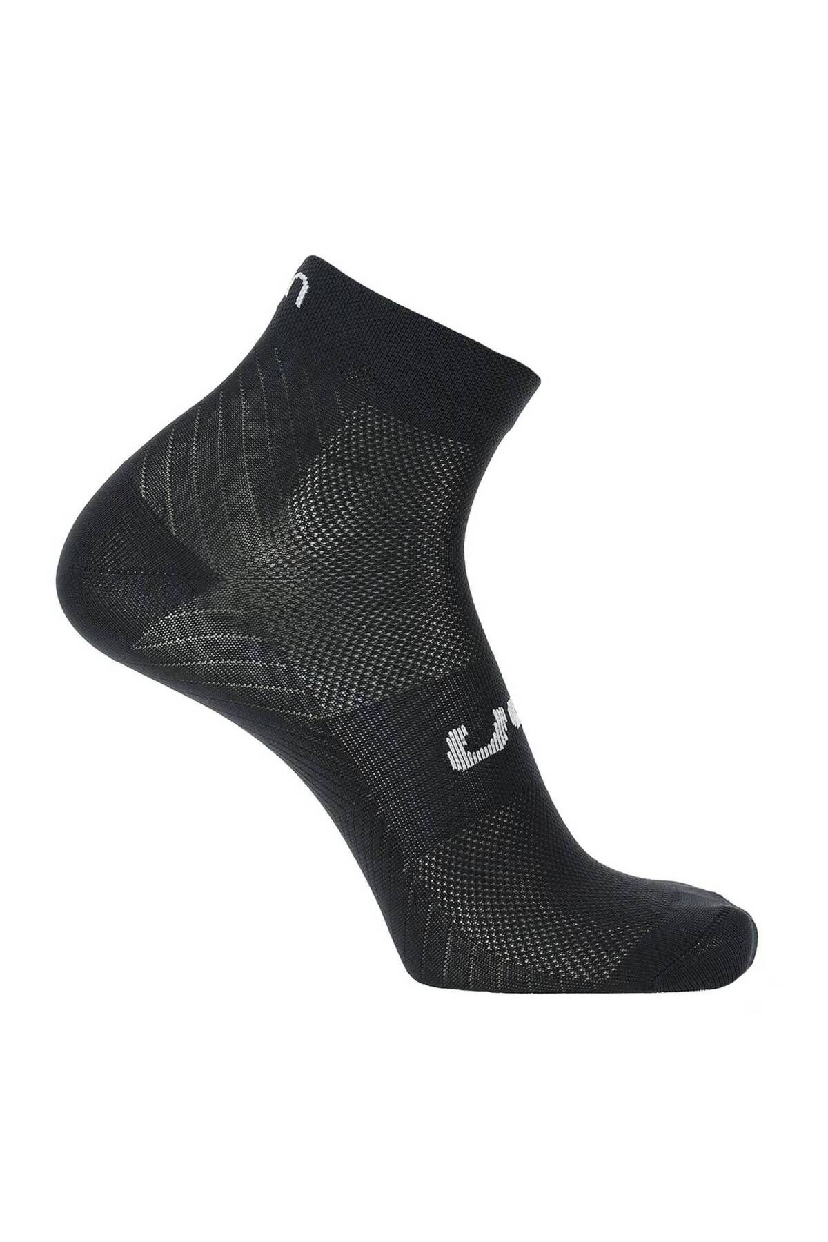 UYN-Unisex Quarter Socken, 4er Pack - Essential Low Cut Socks, Logo, einfarbig 5