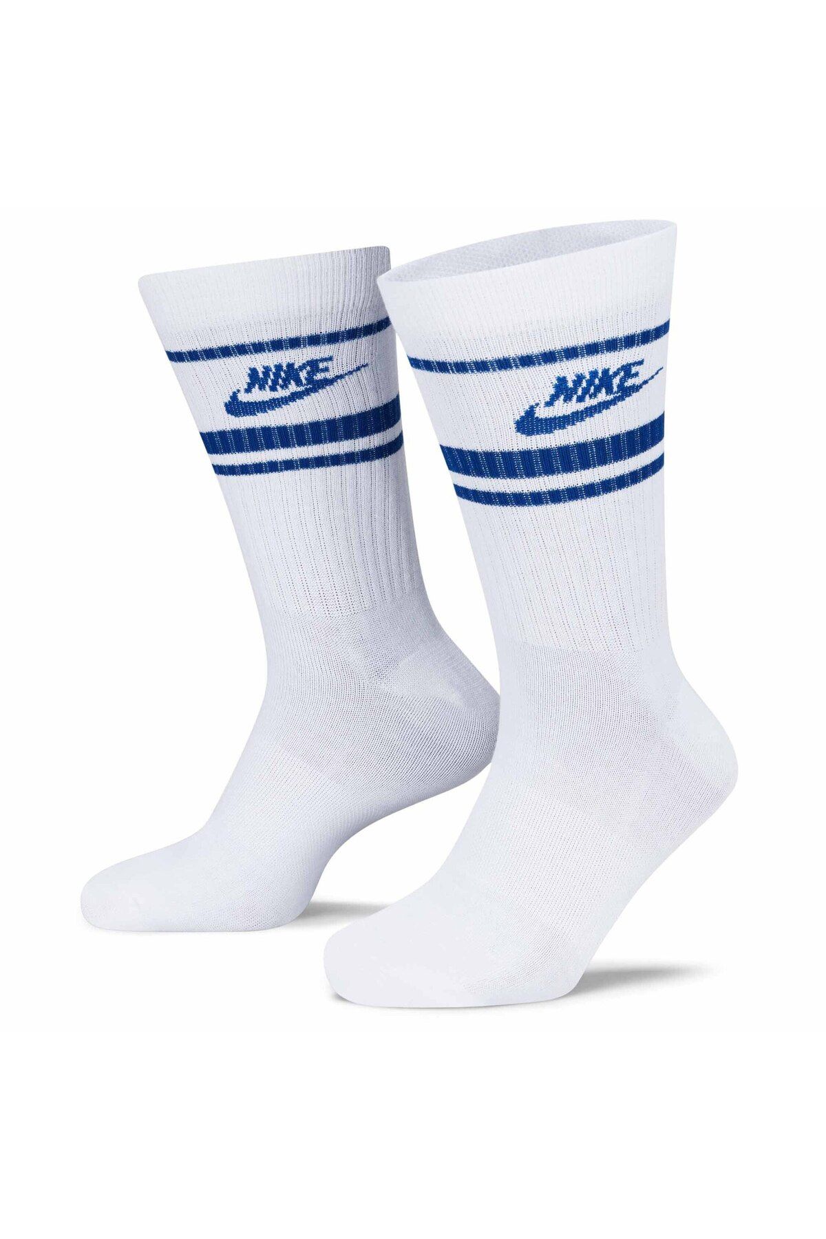 Nike-Unisex 6er Pack Sportsocken - Everyday Essential Stripe, einfarbig 2