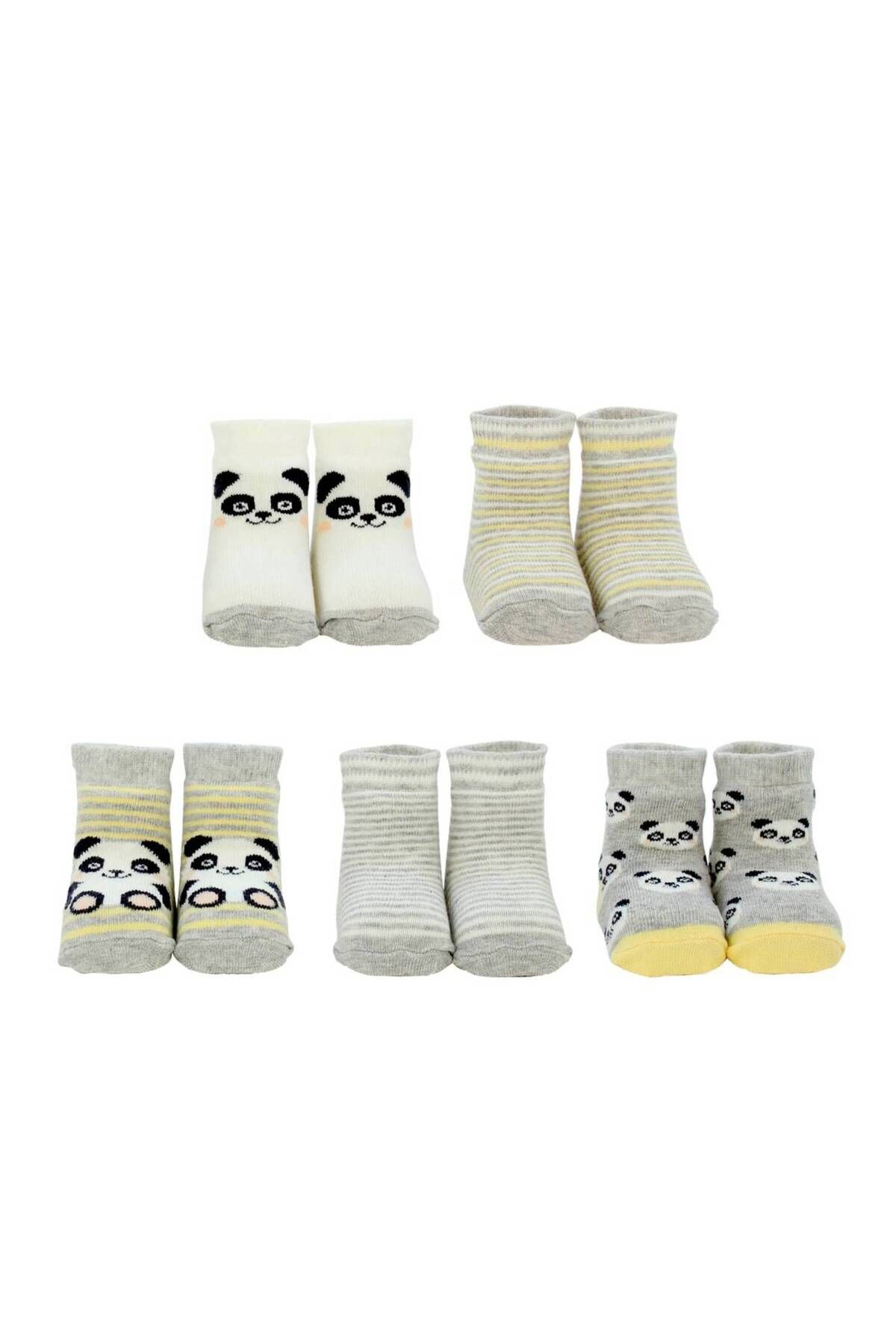 Cucamelon-Baby Socken, 5er Pack - Strumpf, Tiermotive, 0-1 Jahre, One Size 1