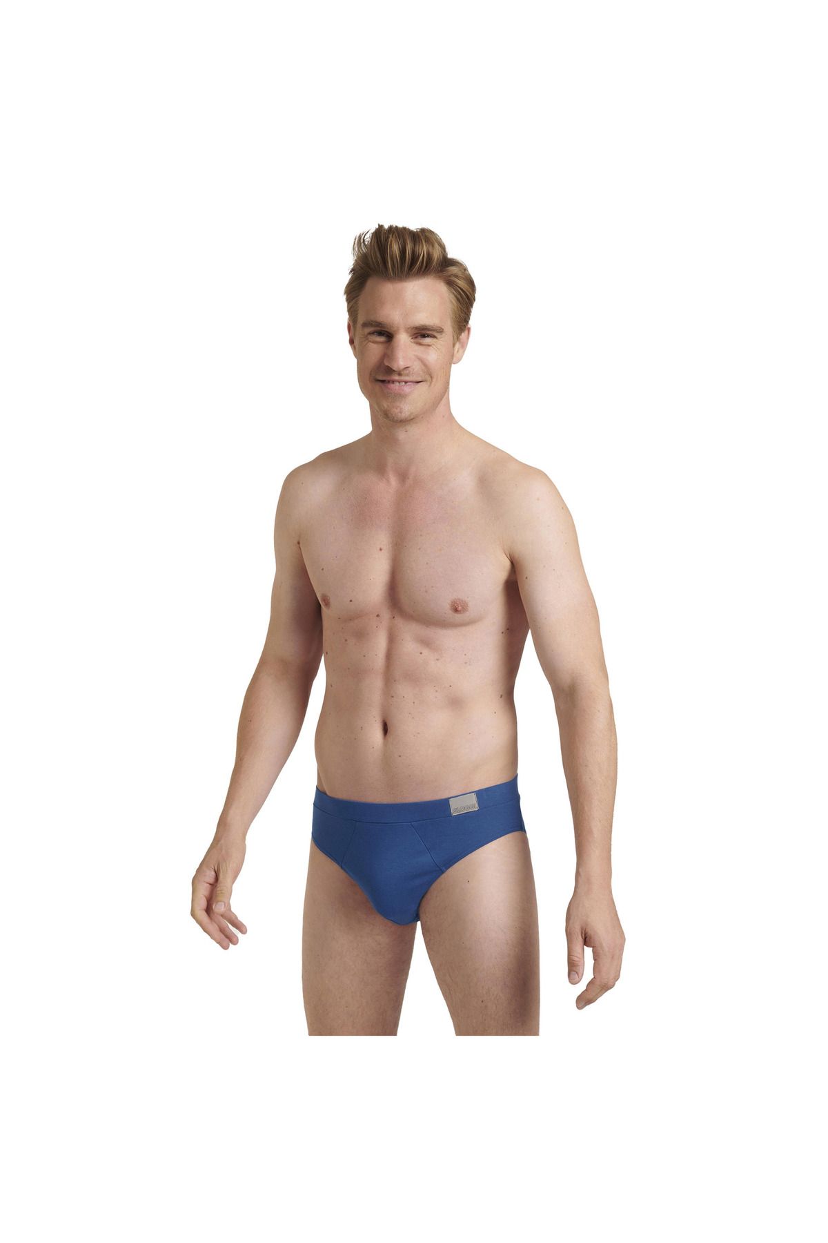 SLOGGI-Herren Slips, 2er Pack - GO Natural Brief C2P, Unterhose, Cotton Stretch 6