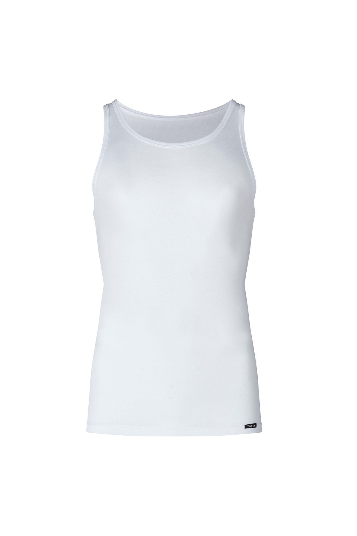 Skiny-Herren Unterhemden, 2er Pack - Tank Top DP, ärmellos, Feinripp, Baumwolle 2