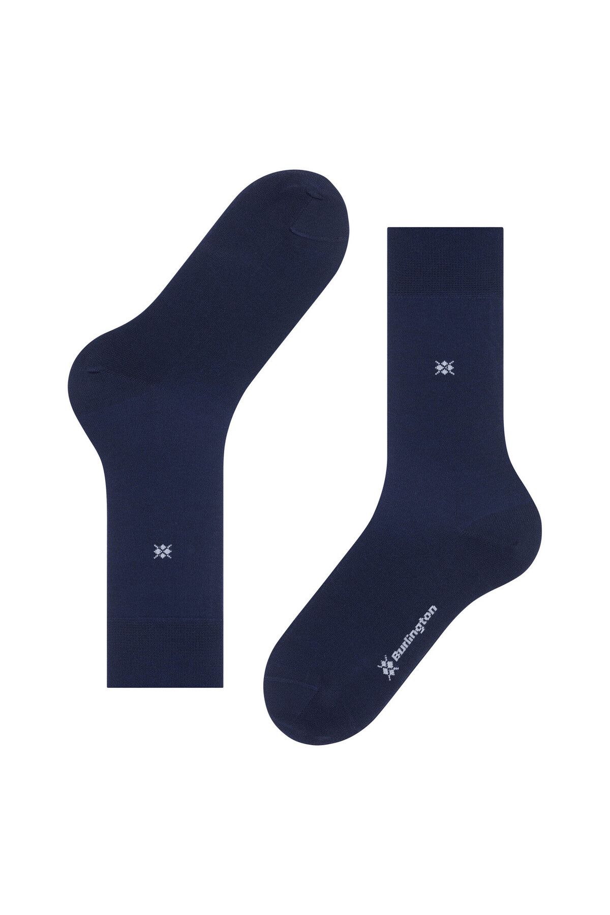 Burlington-Herren Socken 2er Pack - DUBLIN, Kurzstrumpf, Logo, One Size, einfarbig 4