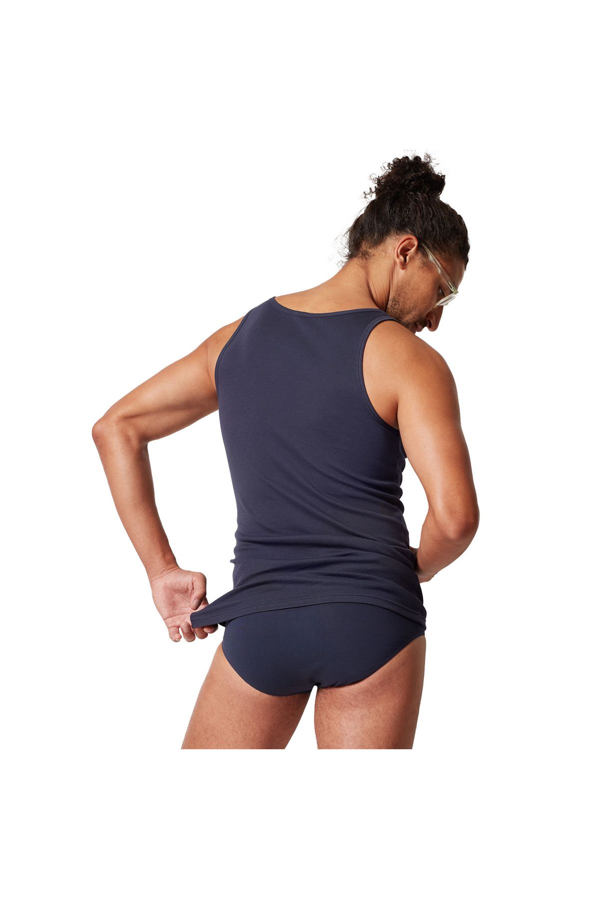 Skiny-Herren Unterhemden, 2er Pack - Tank Top DP, ärmellos, Feinripp, Baumwolle 6