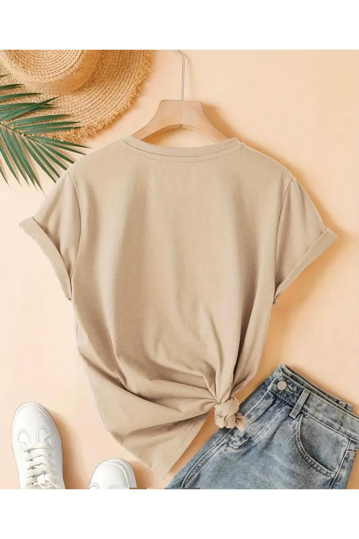 Medinenur-TRICOU BASIC CU IMPRIMEU CU INIMI LATERALE 2