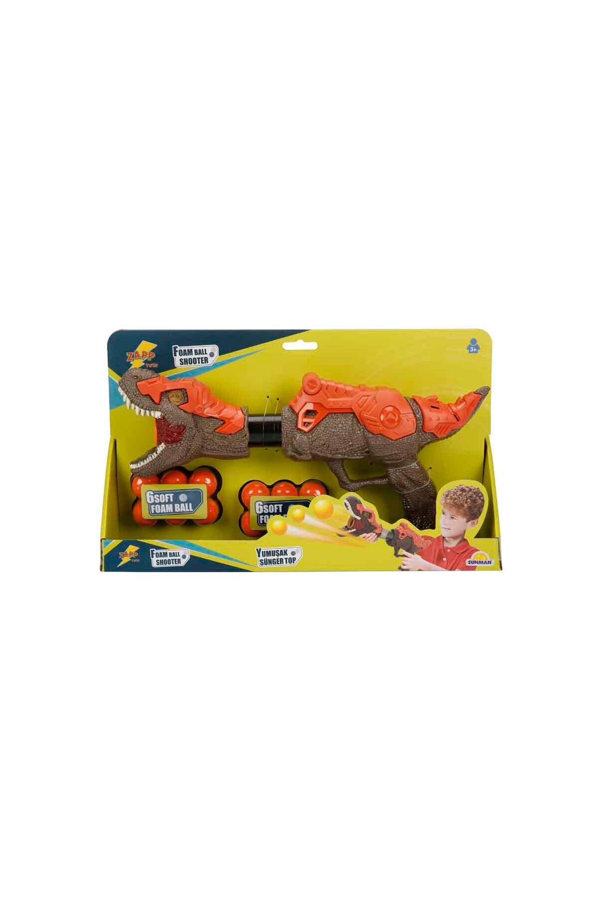 Sunman Zapp Toys Silah Top Atan Dinozor 12 Toplu