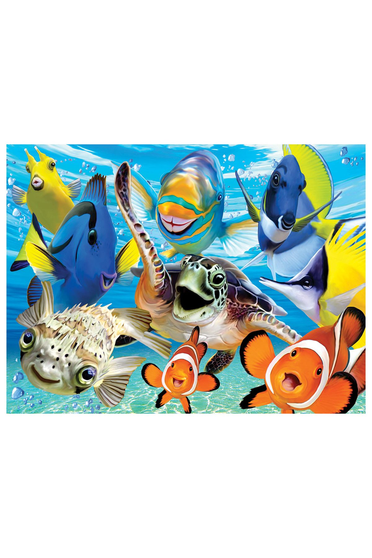 Prime 3D Deniz Canlıları Selfie Puzzle 48 Parça 20606