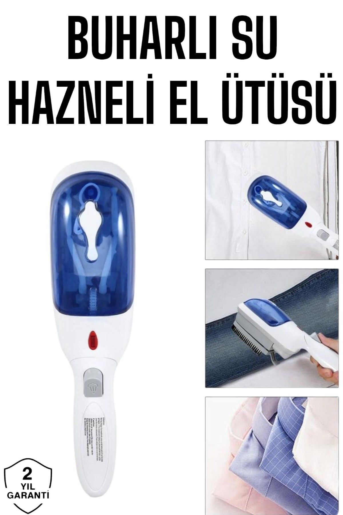 ÇilekTech Yeni Nesil Taşınabilir Su Hazneli Buharlı El Ütüsü