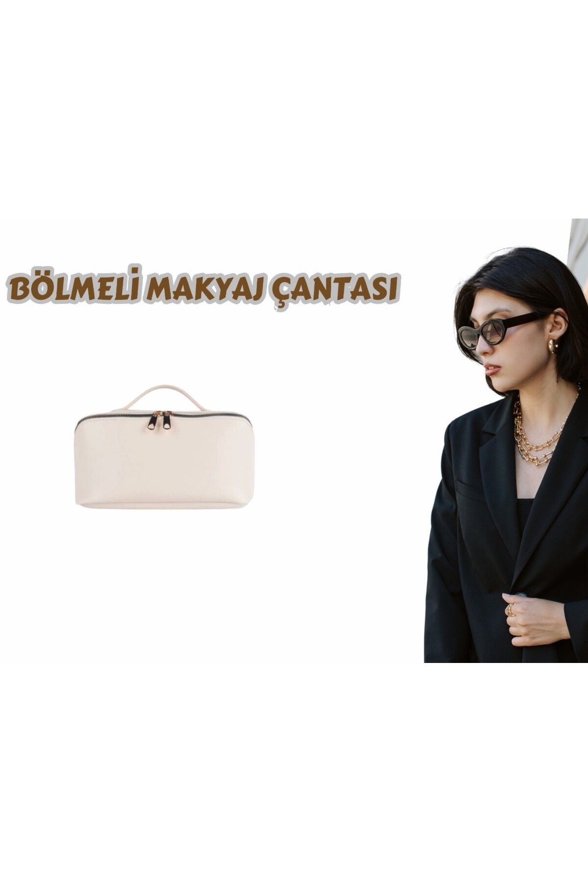 FDF STORE Makyaj Çantası Saç Şekillendirici Çantası