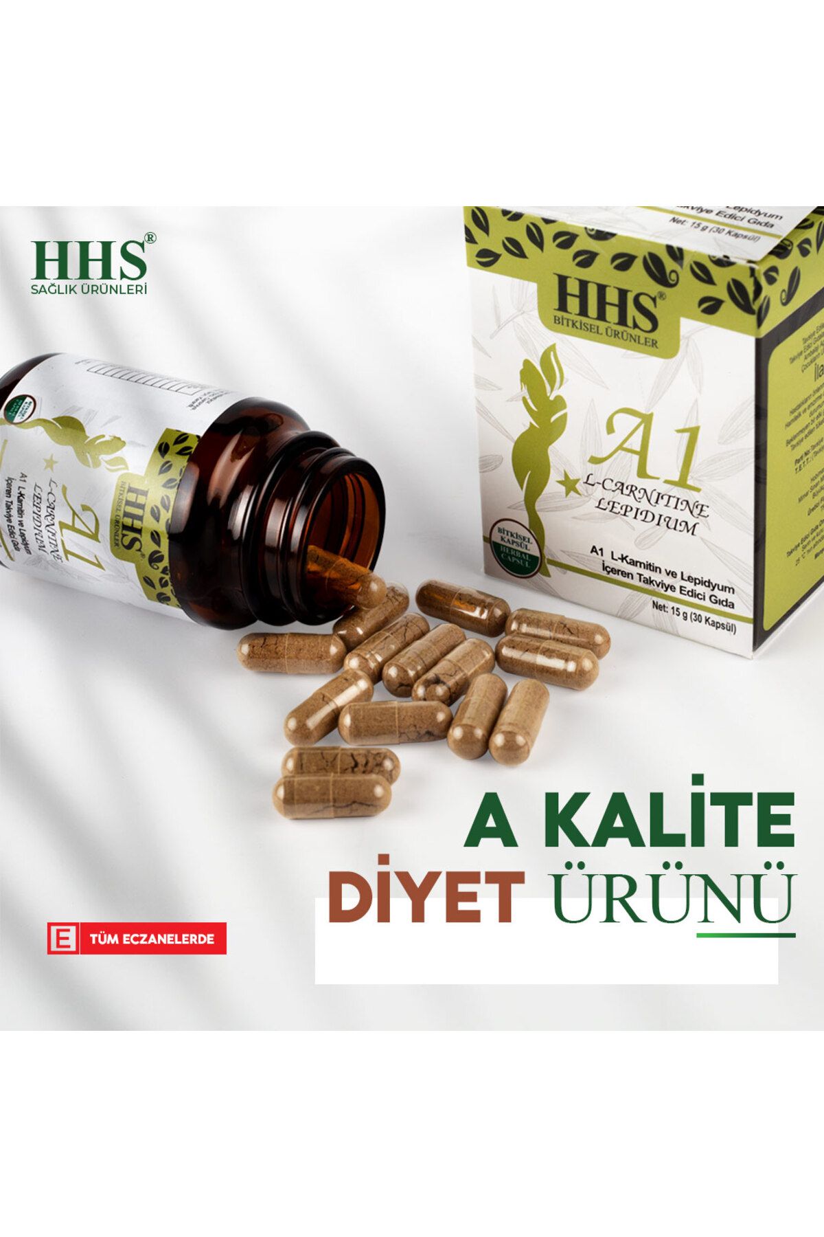 Hhs A1 L-Karnitin 30 Kapsül 3 ADET