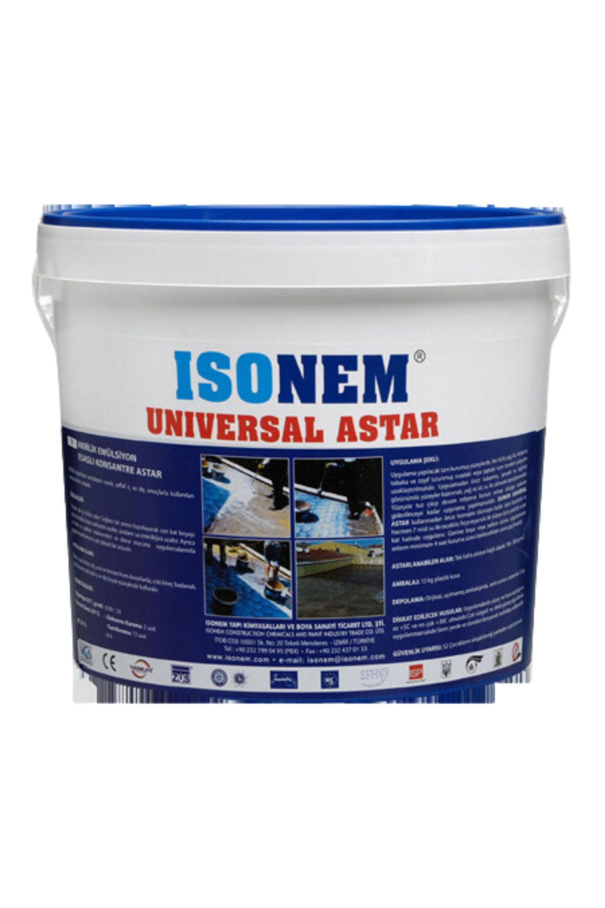 Isonem Universal Astar Emülsiyon Bazlı Konsantre Astar Şeffaf