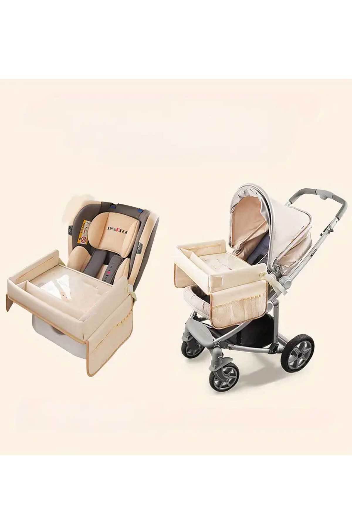 RevuBaby Oto Koltuğu Çocuk Aktivite Masası Eğitici Bebek Arabası Seyahat Masası Sehpası Telefon Tablet Tutucu fotoğrafı 3 (önizleme)