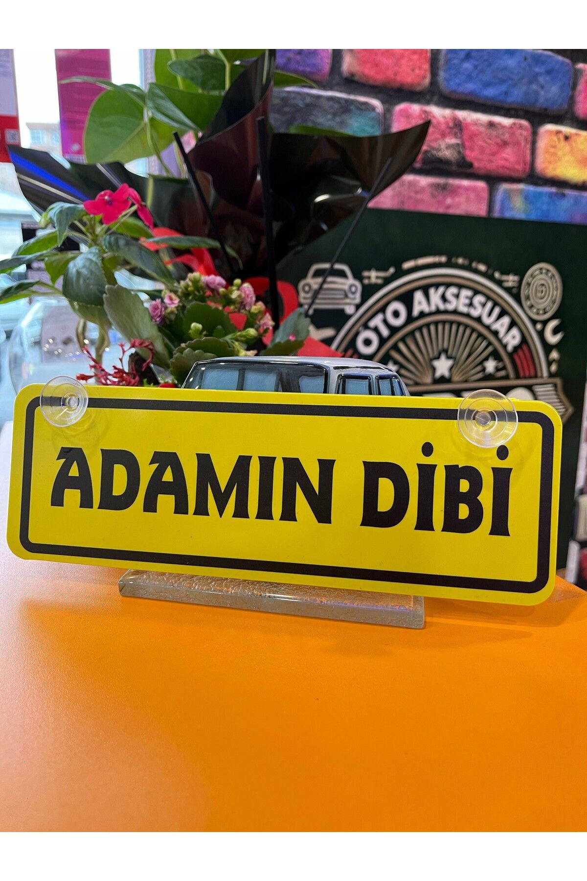 shop Adamın Dibi - Vantuzlu Cam Süsü