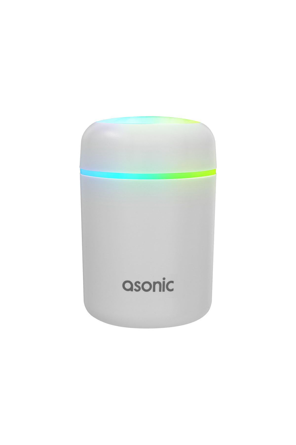 Asonic HN21 Matte Beyaz 2W 300ML kapasiteli 4 Saat Çalışabilir RGB Mini Oda Nemlendirici