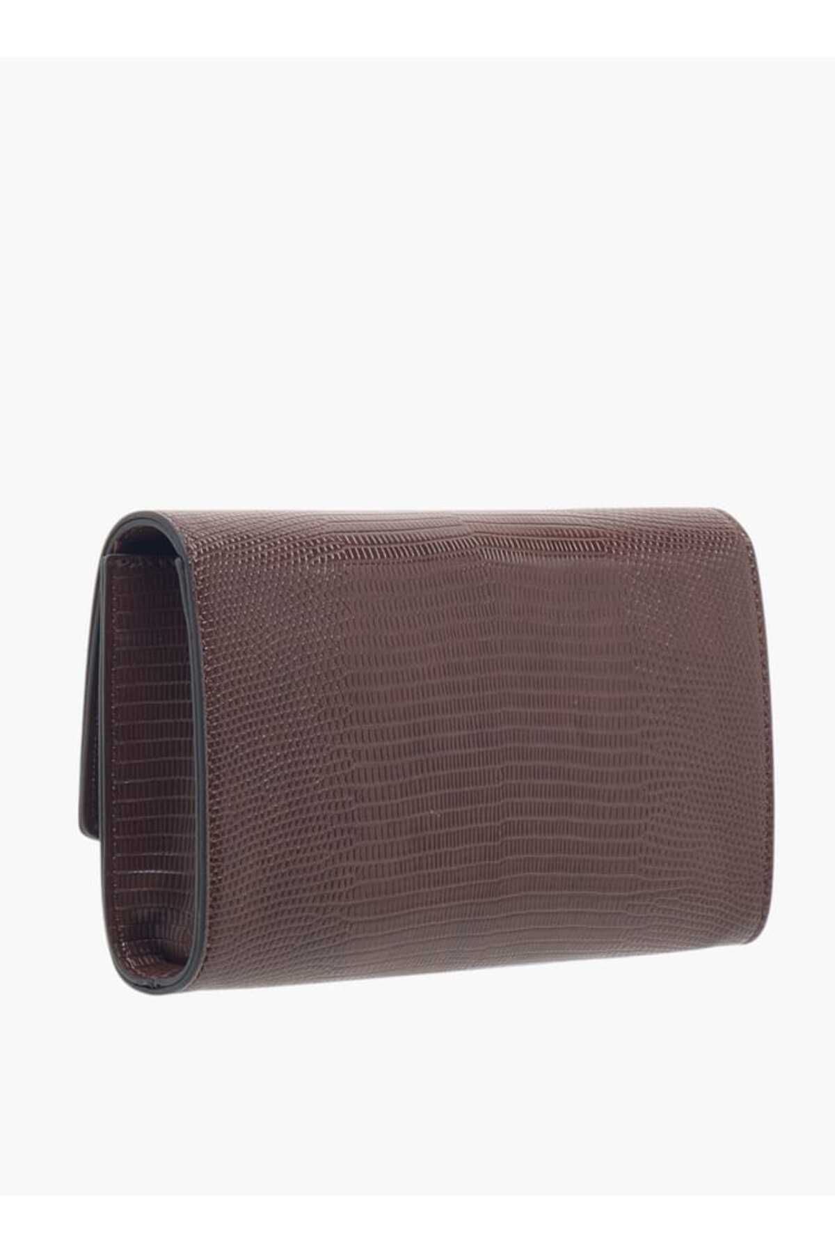 Celeste-Textured Crossbody Bag with Chain Strap and Flap Closure 3