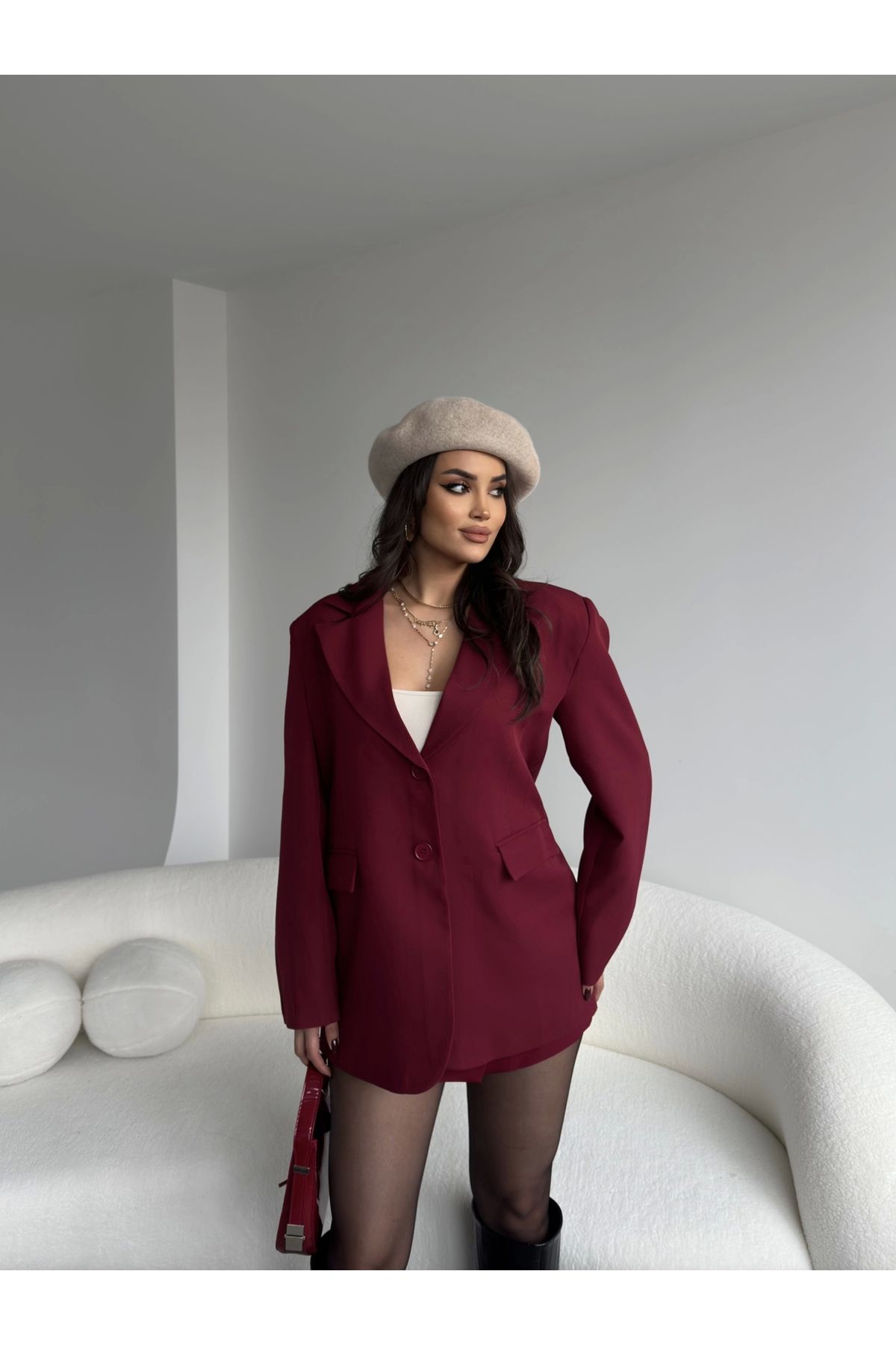 Bbeox Oversize Blazer Ceket