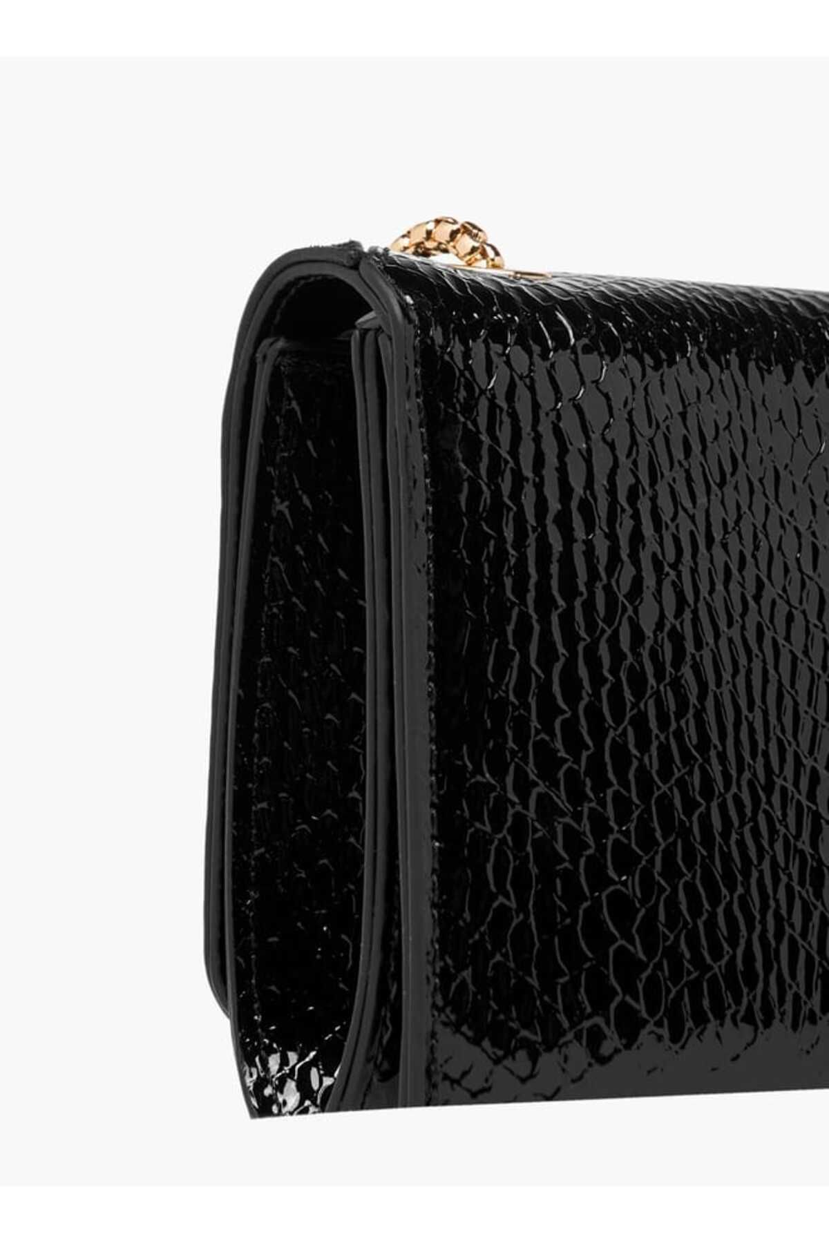 Celeste-Textured Clutch with Chain Strap 5