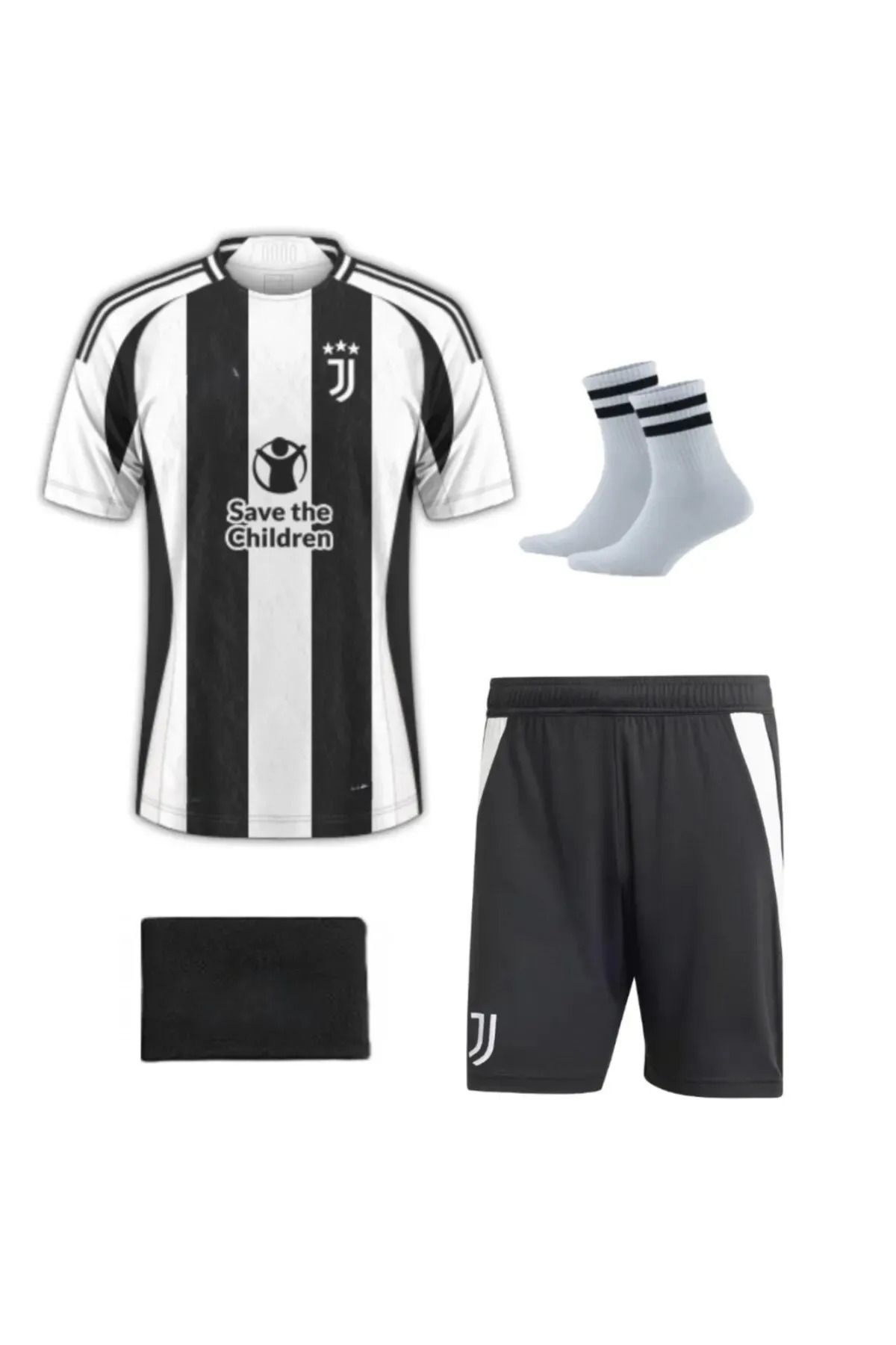 Lion Spor Juventus- Kenan Yıldız 2024/2025 Hava Alabilen Polyester Kumaş Halısaha Forması