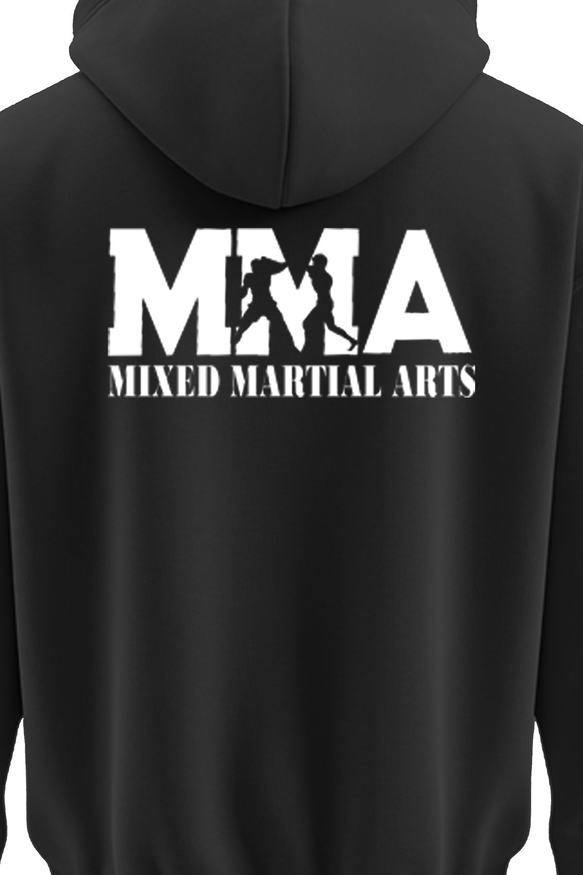 TOP GLORY-Mma Moon Star Printed Hooded Sweatshirt - 3 String Raster Mmax75004 4