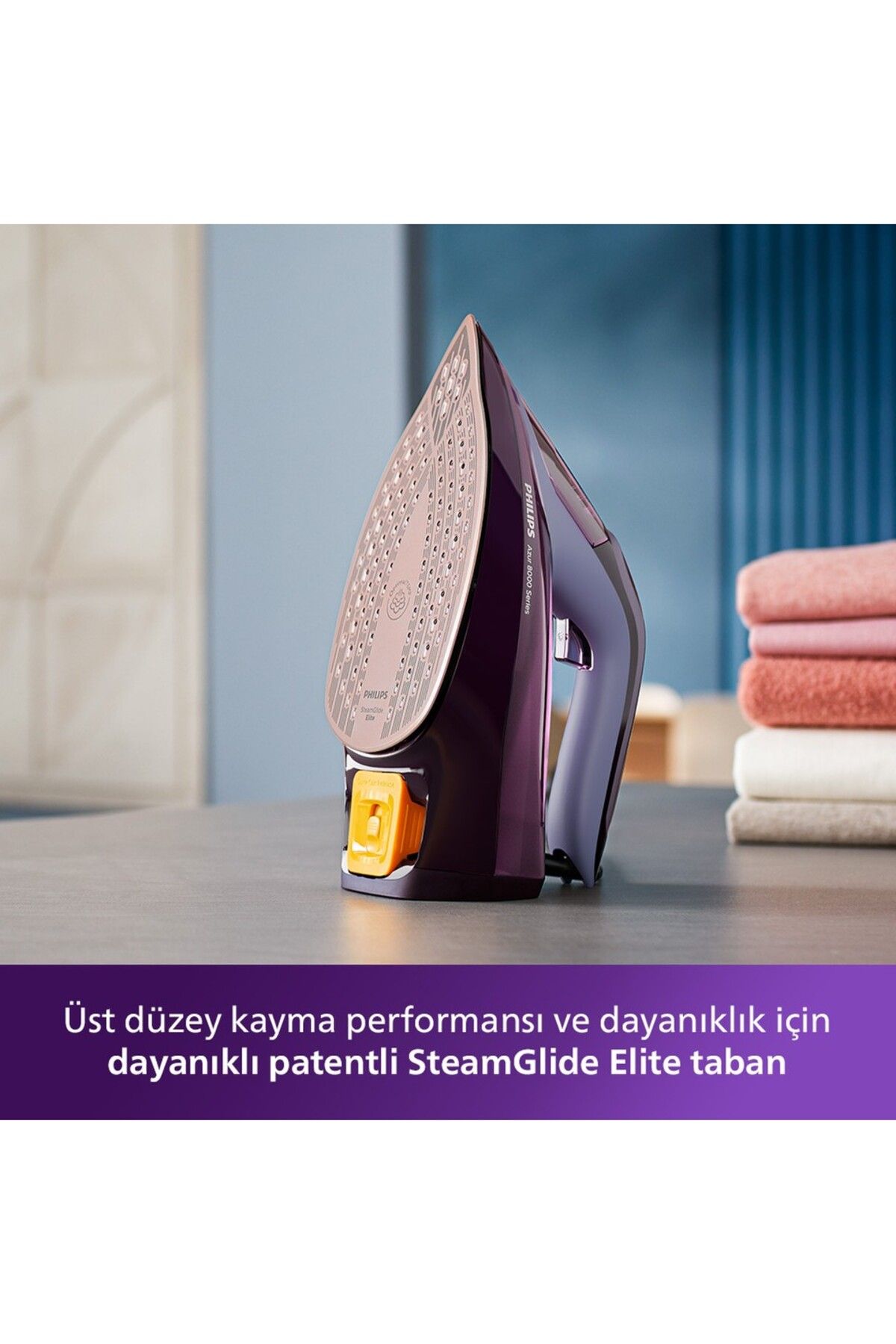 Philips Azur Plus Buharlı Ütü  3000 Watt Steam Glide