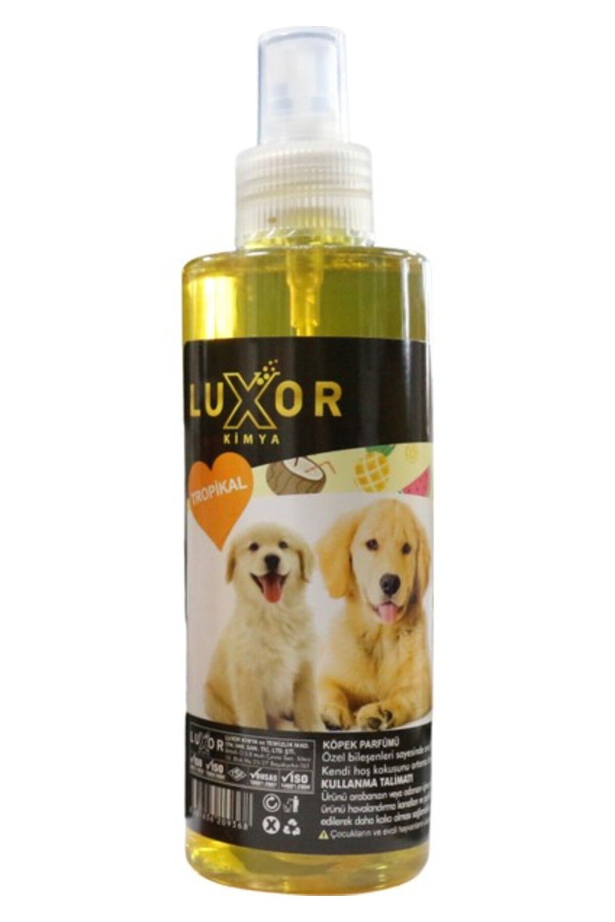 Orqinel Luxor Kimya Kimya Köpek Parfümü Tropikal 200 ml