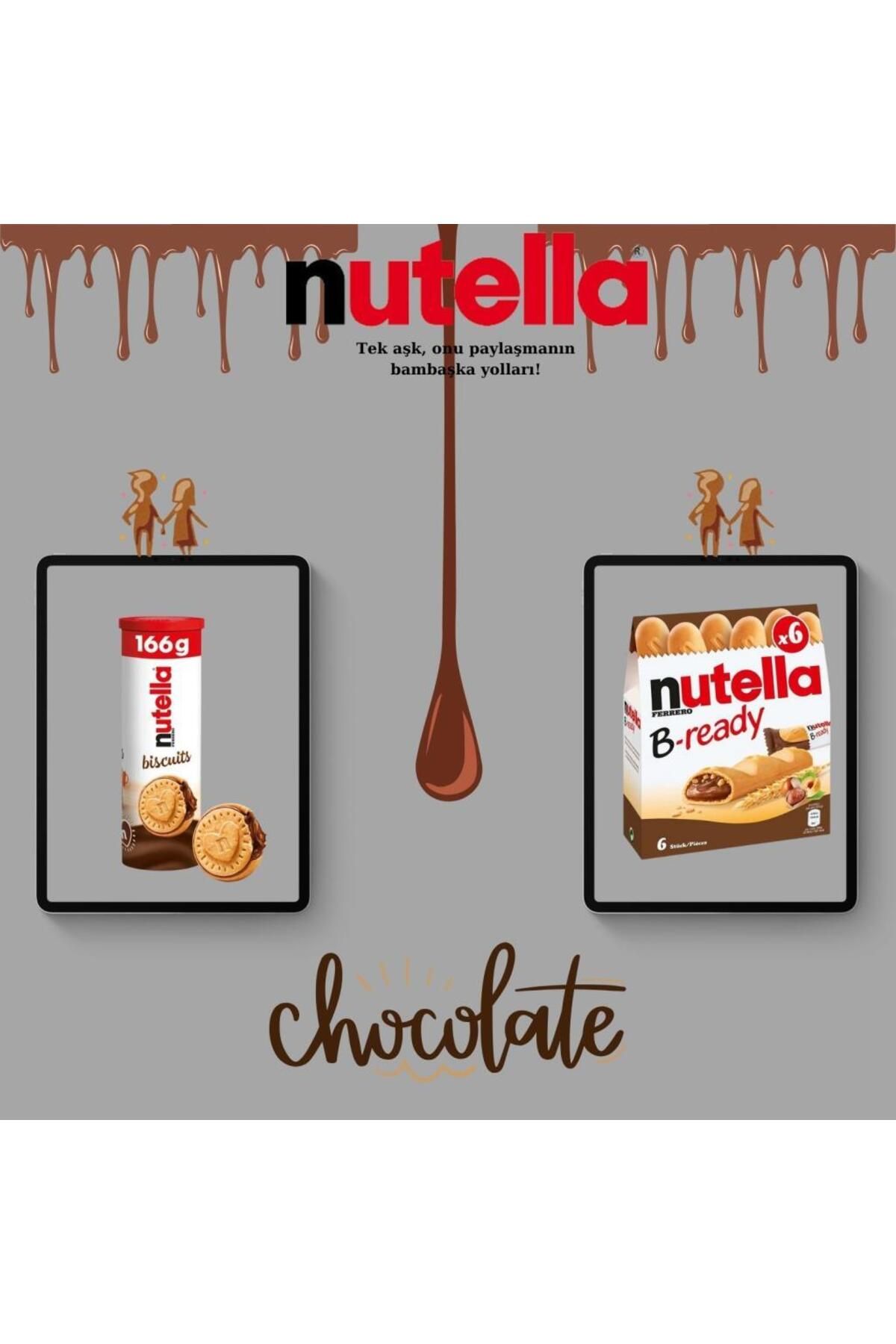 Nutella Biscuits 166g & B-Ready 132g