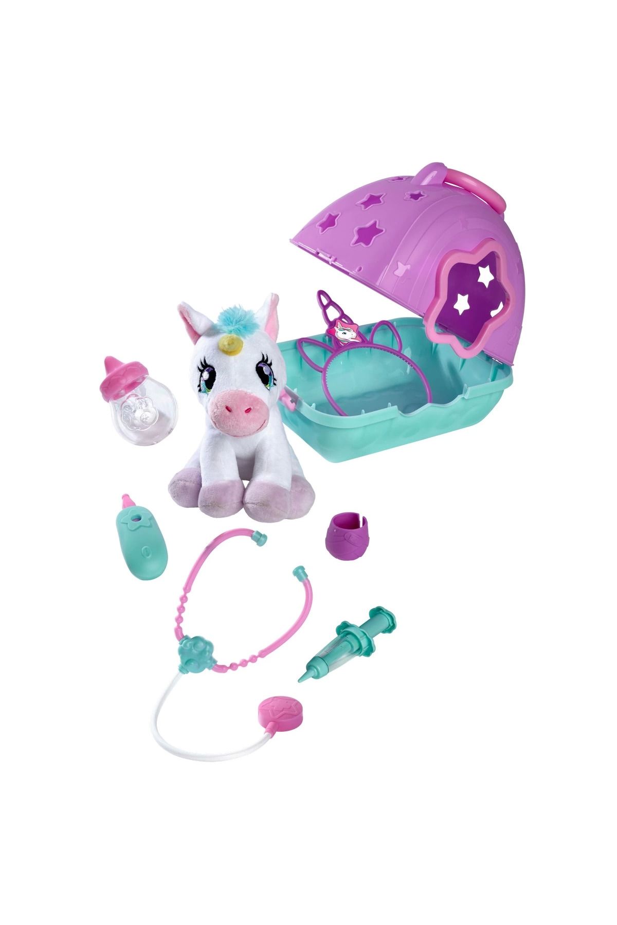 Lucest Lucesturgy Vet Case With Plush Unicorn New