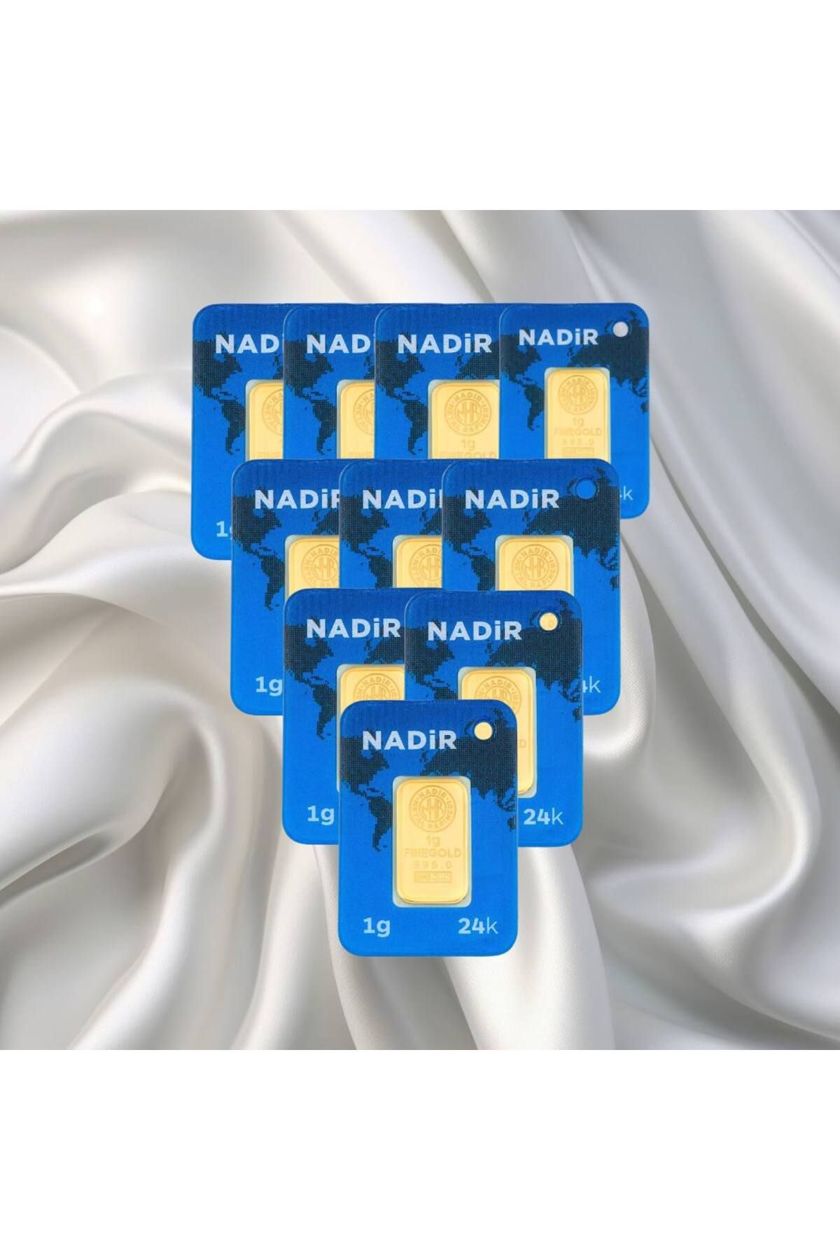 Nadir Gold 10 ADET 1 GR 24 AYAR NADİR GRAM ALTIN